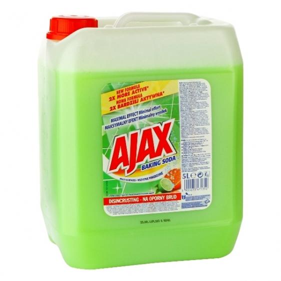 Ajax płyn uniwersalny 5l baking soda cytryna - pomarańcza