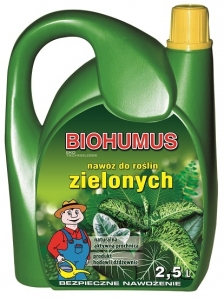 Agrecol nawóz do roślin zielonych Biohumus Forte 2,5l