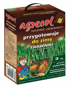 Agrecol nawóz przygotowuje trawniki do zimy 3kg