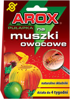 Arox pułapka jabłko na muszki owocówki