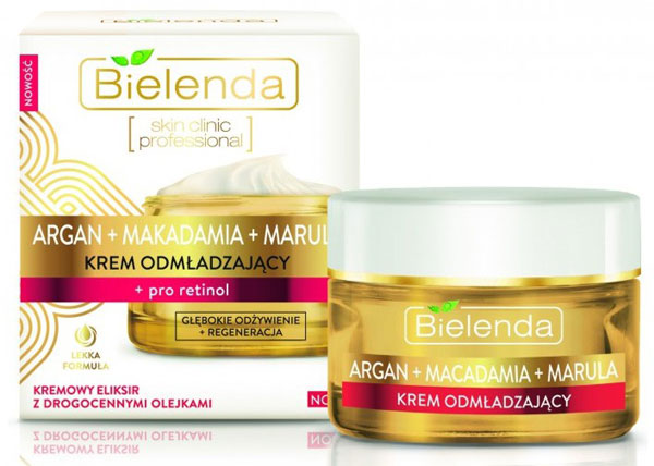 Bielenda Argan + Makadamia + Marula krem odmładzający na noc 50ml