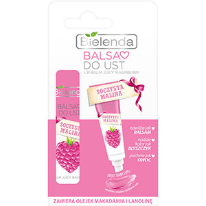 Bielenda balsam do ust soczysta malina