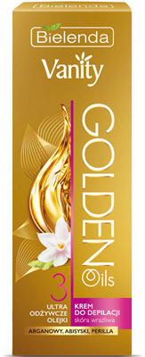 Bielenda Golden Oils krem do depilacji skóry wrażliwej 100ml