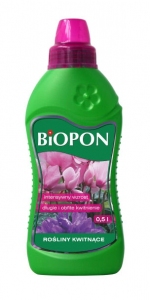 Biopon nawóz mineralny w płynie do roślin kwitnących 500ml
