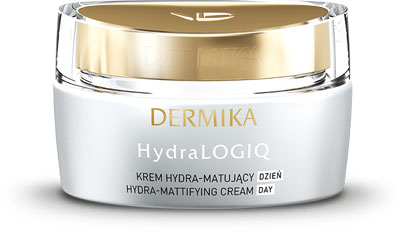 Dermika HydraLOGIQ krem hydra-matujący na dzień 50ml