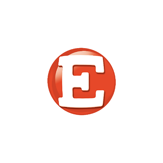 E logo