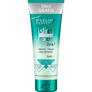 Eveline Slim 3D peeling - masaż pod prysznic antycellulit 250ml