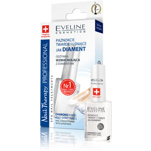Eveline Nail Therapy odżywka wzmacniająca z diamentami 12ml