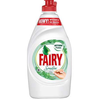 Fairy płyn do naczyń 450ml mięta - drzewo herbaciane