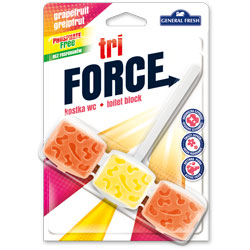General Fresh Tri-Force kostka do wc grejpfrutowa