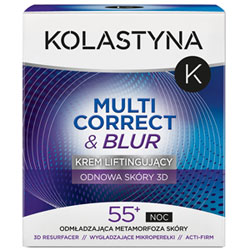 Kolastyna Multi Correct & Blur 55+ krem na noc 50ml