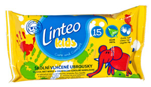 Linteo chusteczki nawilżane do rąk Kids 15szt