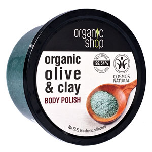 Organic Shop peeling do ciała Niebieska Glinka 250ml