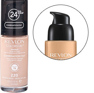 Revlon podkład 220 natural beige cera mieszana i tłusta