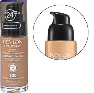 Revlon podkład 330 natural tan cera mieszana i tłusta