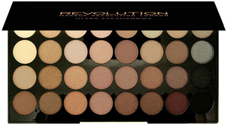 Revolution zestaw 32 cieni do powiek Beyond Flawless