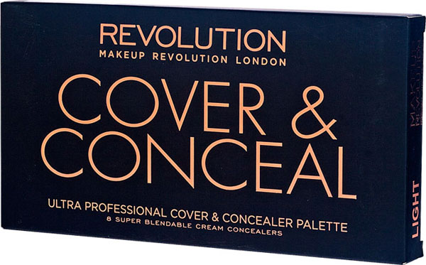 Revolution paleta korektorów Light 8szt Cover & Conceal