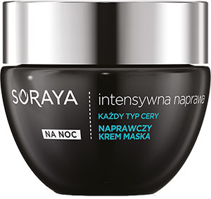 Soraya Intensywna naprawa krem maska naprawczy na noc 50ml