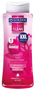 Soraya Clinic Clean delikatny płyn micelarny 400ml