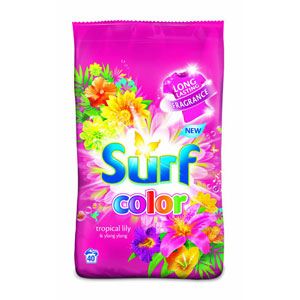 Surf proszek do prania 2,8kg Color różowy