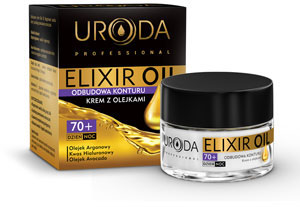 Uroda Elixir Oil krem 70+ odbudowa konturu 50ml