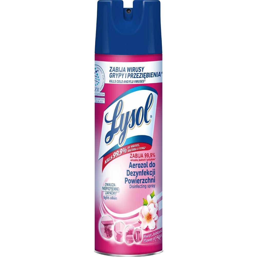 Lysol spray do dezynfekcji powierzchni 400ml Flower of Apple Tree Max