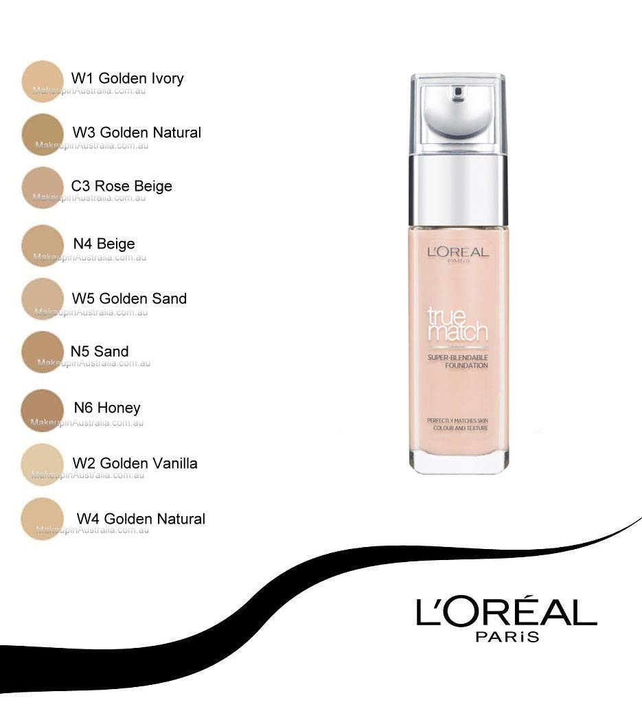 L Oreal True Match Foundation N4