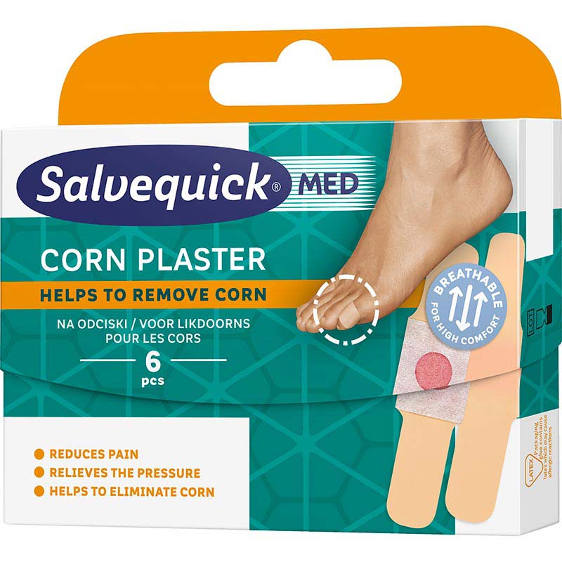 Salvequick Foot Care 6szt plastry na odciski Max Drogeria.pl