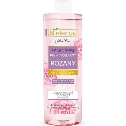 Garnier Skin Naturals Rose Mizellenwasser – Sanfte Reinigung Für Gesicht & Augen