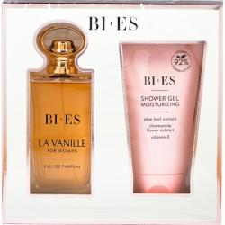 Bi-es zestaw La Vanille (woda perfumowana + żel pod prysznic)