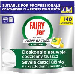 Fairy Jar kapsułki do zmywarek cytrynowe 140szt