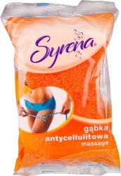 Syrena antycellulitowa do masażu gąbka do kąpieli