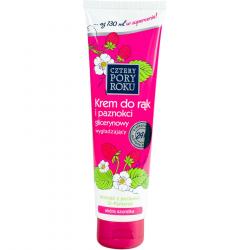 Cztery Pory Roku krem do rąk 130ml poziomka