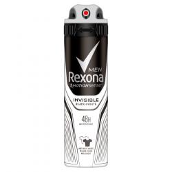 Rexona dezodorant men Invisible black + white 150ml antyperspirant