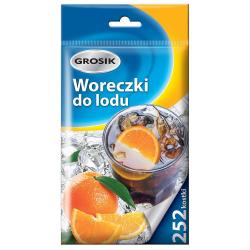 Grosik woreczki do lodu 252 kostki