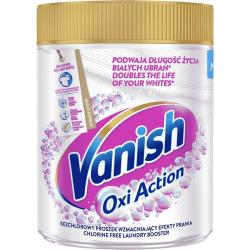 Vanish Oxi Action odplamiacz do tkanin 470g White proszek