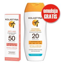 Kolastyna Opalanie Krem ochronny do twarzy SPF50 50ml