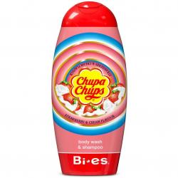 Bi-es żel pod prysznic 2w1 Chupa Chups Strawberry