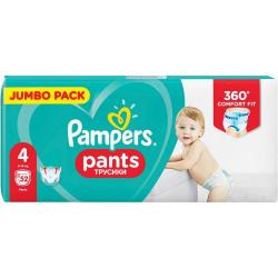 Pampers Pants pieluchomajtki 4 (9-15 kg) 52 szt.