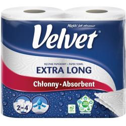 Velvet Extra Long ręczniki papierowe 2-warstwowe 2 rolki