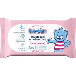 Bambino chusteczki dla niemowląt 57 sztuk emolientowe
