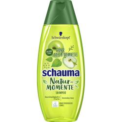 Schauma Nature Moments szampon do włosów 400ml Zielone Jabłko