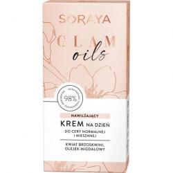 Soraya Glam Oils krem nawilżający na dzień 50ml cera normalna i mieszana