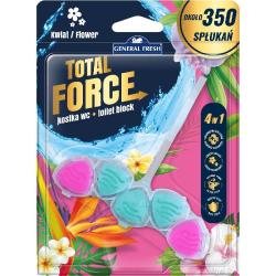 General Fresh Total Five Force zawieszka do WC-kulki 40g Kwiat