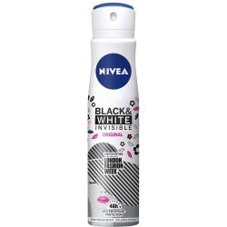 Nivea dezodorant Black & White Invisible Original 150ml