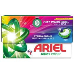 Ariell All In 1 Pods kapsułki do prania 19 szt. Kolor