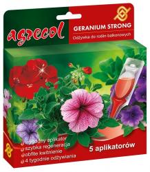 Agrecol odżywka do kwiatów balkonowych 5x30ml geranium strong