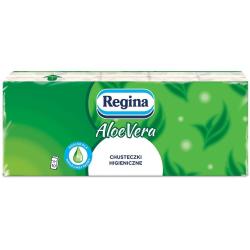 Regina chusteczki 4-warstwowe Aloe Vera 10x9 sztuk