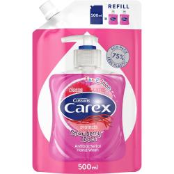 Carex mydło antybakteryjne zapas 500ml Strawberry