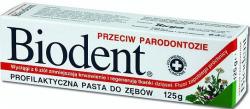 Biodent pasta do zębów 125g przeciw parodontozie